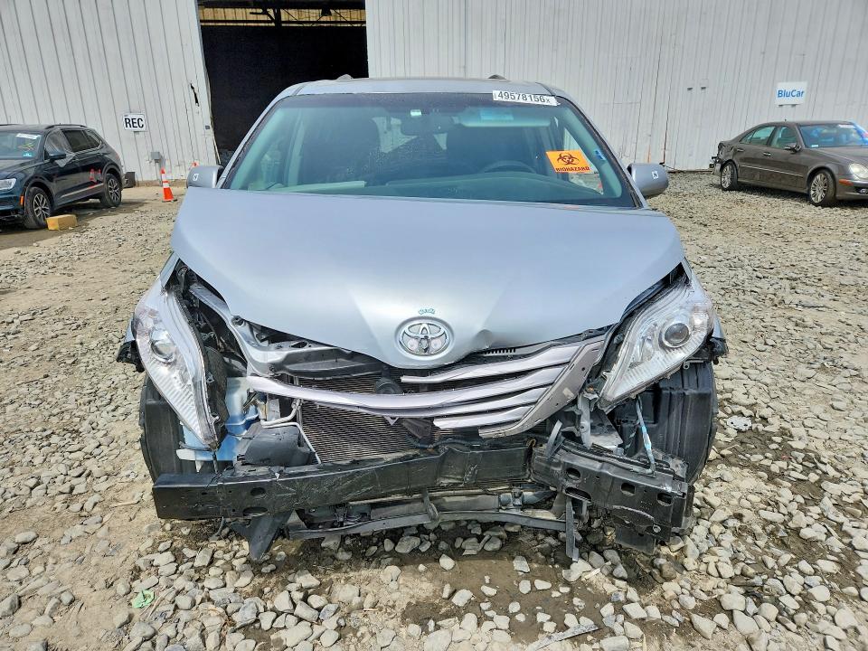 2015 Toyota Sienna VIN 5TDYK3DC5FS537715 COPART salvage auction — FRONT END, Nj - Cert Of Title-Salvage, sold $1,600 on 2026-07-22 (photo 5)