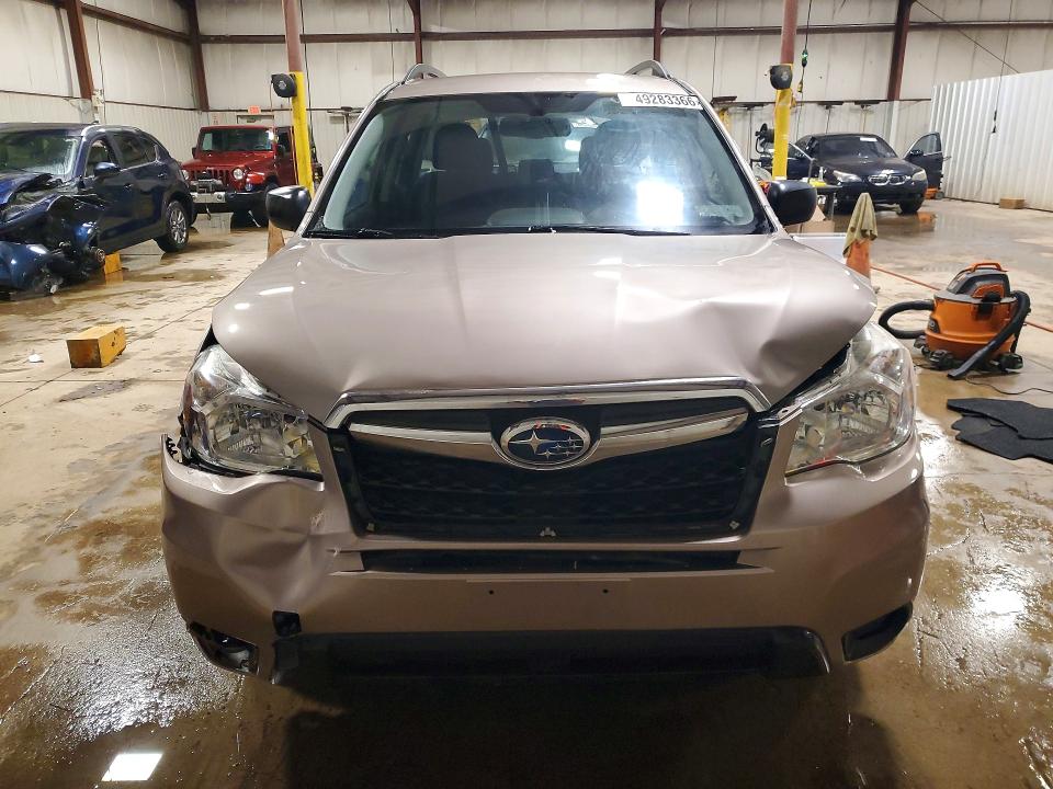2016 Subaru Forester VIN JF2SJABC4GH410641 COPART salvage auction — FRONT END, Pa - Certificate Of Salvage, sold $200 on 2026-07-21 (photo 5)