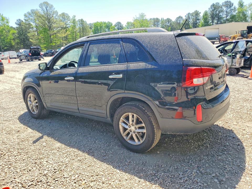 2015 Kia Sorento VIN 5XYKT3A60FG607216 COPART salvage auction — FRONT END, Nc - Salvage Certificate Of Title, sold $1,300 on 2026-07-06 (photo 2)