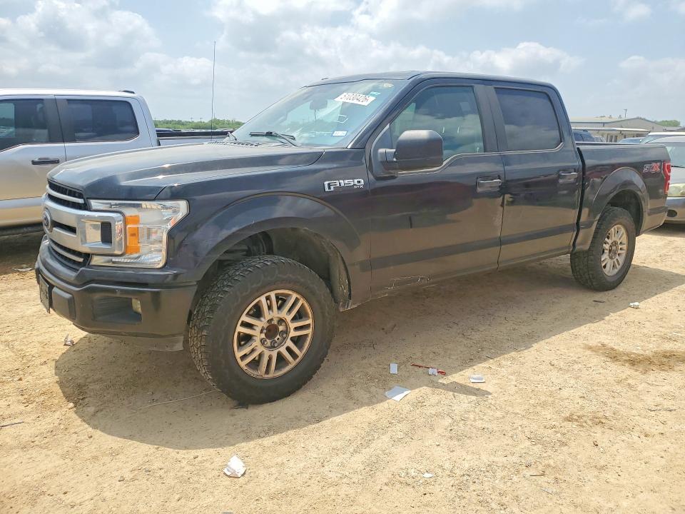 2019 Ford F-150 VIN 1FTEW1CP1KKD88348 COPART salvage auction — FRONT END, Tx - Salvage Vehicle Title, sold $4,650 on 2026-07-02 (photo 1)