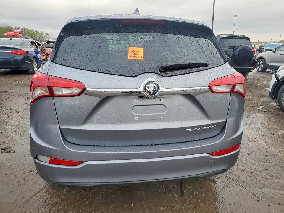2020 Buick Envision VIN LRBFXCSA0LD167497 COPART salvage auction — FRONT END, MI - CERTIFICATE OF TITLE, sold $1,450 on 2026-07-02 (photo 6)