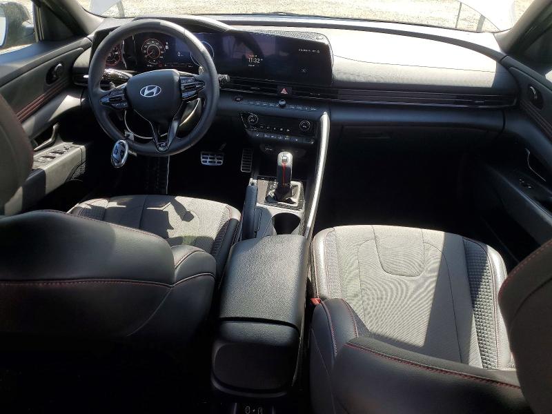 2025 Hyundai Elantra VIN KMHLR4DF0SU996142 COPART salvage auction — REAR END, Ca - Salvage Certificate, sold $8,600 on 2026-07-24 (photo 8)