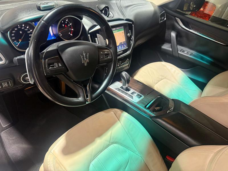 2014 Maserati Ghibli VIN ZAM57RTA9E1112724 COPART salvage auction — DAMAGE HISTORY, Co - Salvage Title (P), sold $17,600 on 2026-07-10 (photo 9)