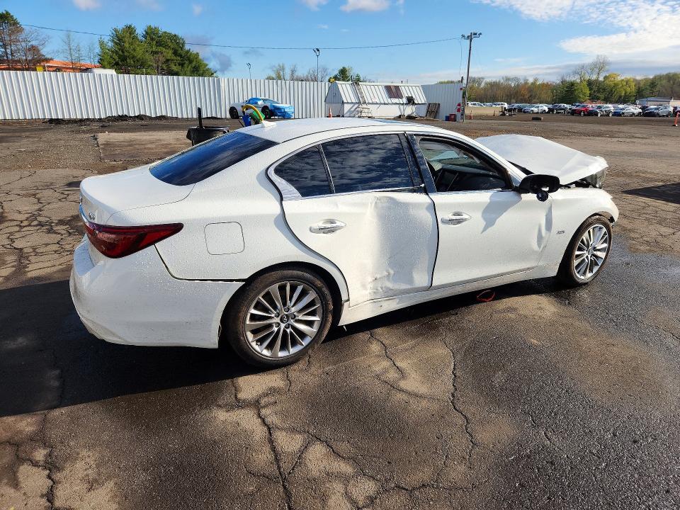 2019 Infiniti VIN JN1EV7AR8KM557668 COPART salvage auction — FRONT END, Salvage Title, sold $1,000 on 2026-07-10 (photo 3)