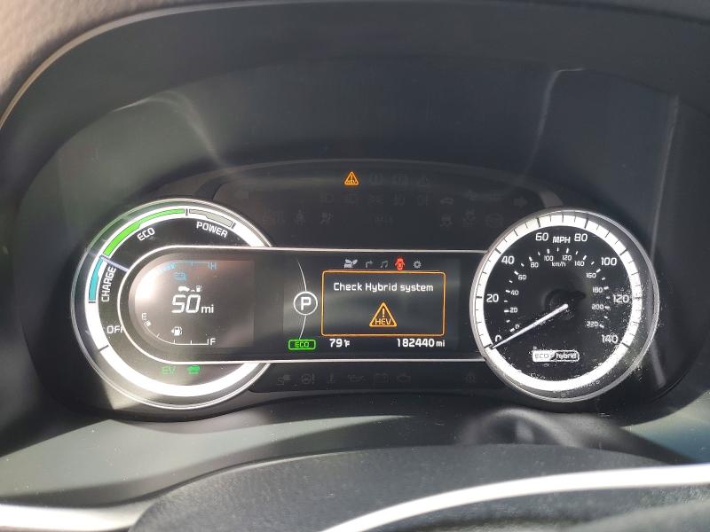 2018 Kia Niro VIN KNDCC3LC7J5136450 COPART salvage auction — FRONT END, Fl - Dis/Dlr/Exp Only Clean Title, sold $2,850 on 2026-07-13 (photo 9)