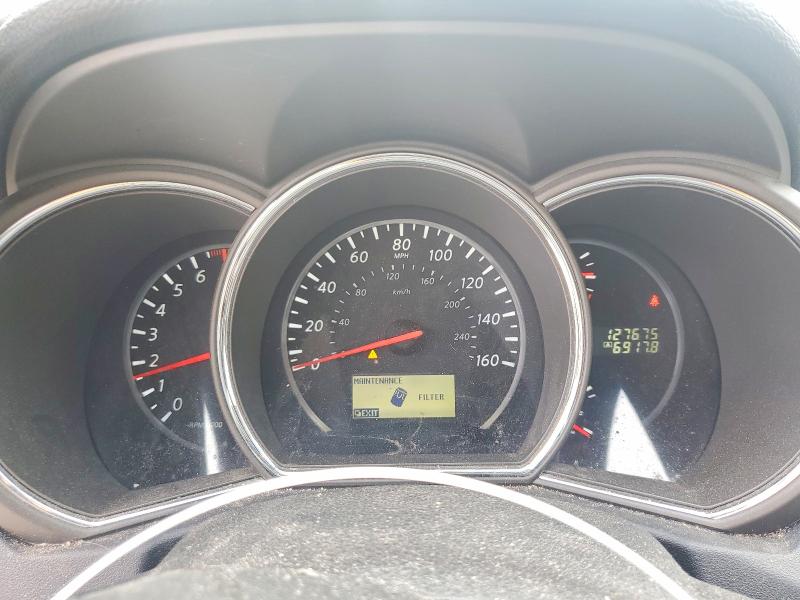 2013 Nissan Murano VIN JN8AZ1MW9DW318513 COPART salvage auction — UNDERCARRIAGE, Salvage Title, sold $400 on 2026-07-15 (photo 9)