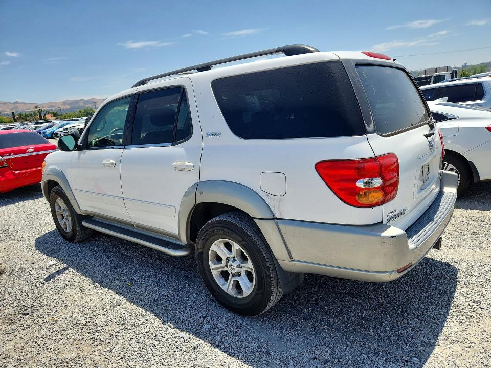 2003 Toyota Sequoia VIN 5TDZT34A63S147606 COPART salvage auction — SIDE, Ca - Salvage Certificate, sold $875 on 2026-07-08 (photo 2)
