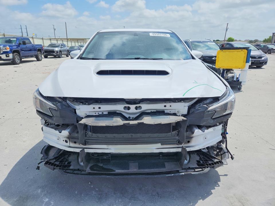 2023 Subaru Wrx VIN JF1VBAF68P9805497 COPART salvage auction — FRONT END, Tx - Salvage Vehicle Title, sold $525 on 2026-07-02 (photo 5)
