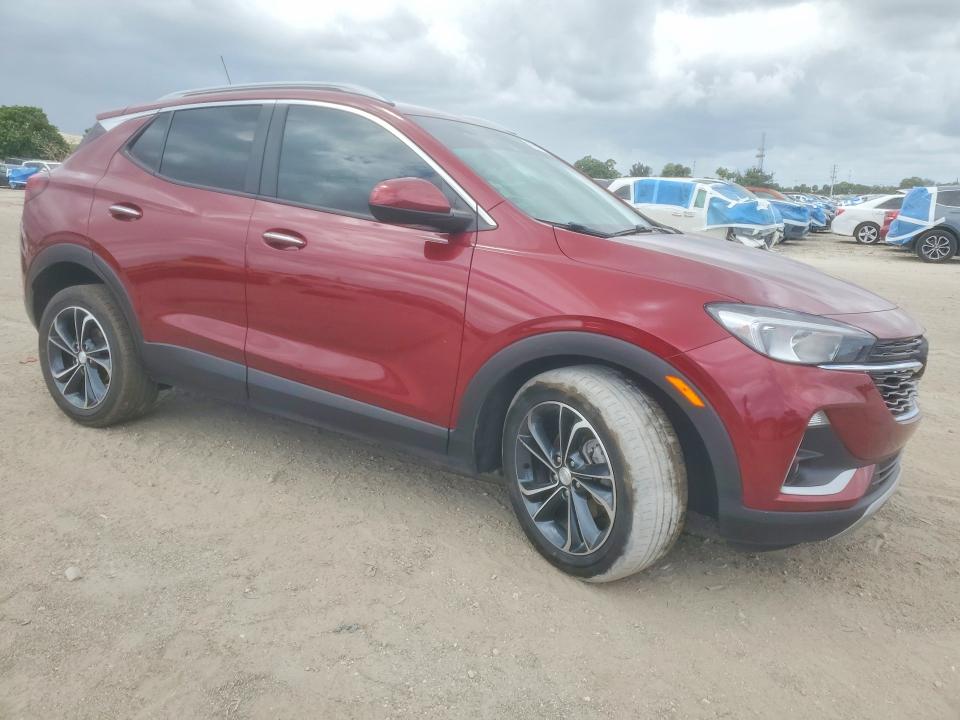 2022 Buick Encore VIN KL4MMDS29NB141442 COPART salvage auction — FRONT END, Salvage Title, sold $2,900 on 2026-07-14 (photo 4)