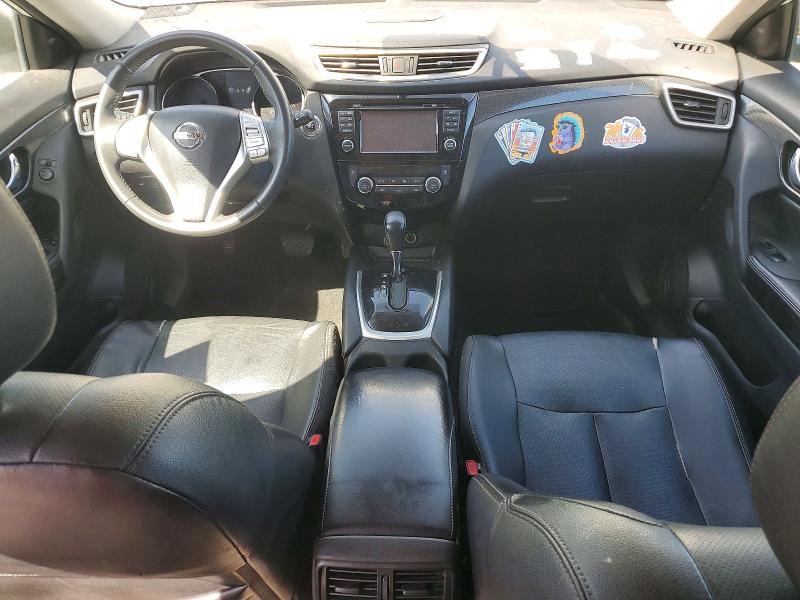 2016 Nissan Rogue VIN 5N1AT2MT0GC886918 COPART salvage auction — MINOR DENT/SCRATCHES, Ca - Dis/Dlr/Exp Only Clean Title (P), sold $1,750 on 2026-07-09 (photo 8)