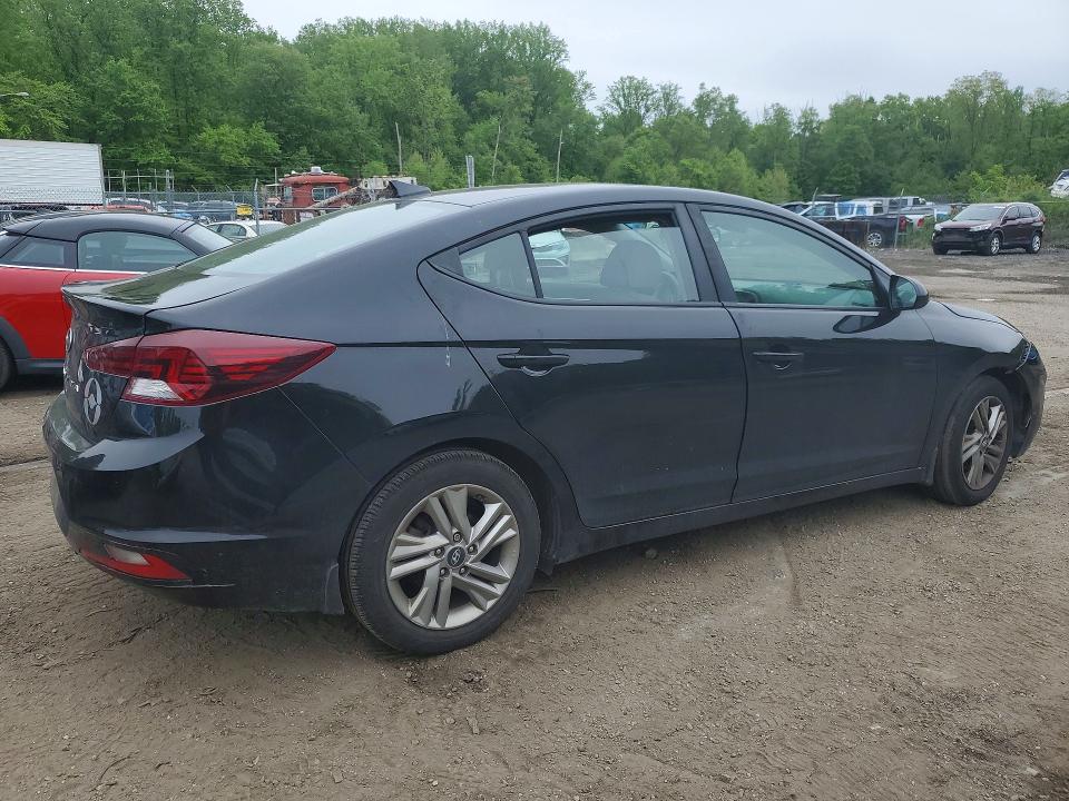 2020 Hyundai Elantra VIN KMHD84LF4LU056243 COPART salvage auction — FRONT END, Md - Cert Of Salvage < 75% Damage, sold $2,200 on 2026-07-23 (photo 3)