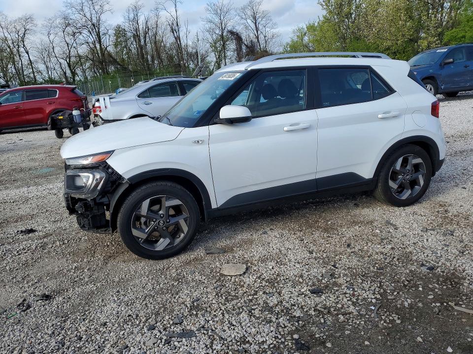 2021 Hyundai Venue VIN KMHRC8A37MU089646 COPART salvage auction — FRONT END, Salvage Title, sold $2,350 on 2026-07-14 (photo 1)