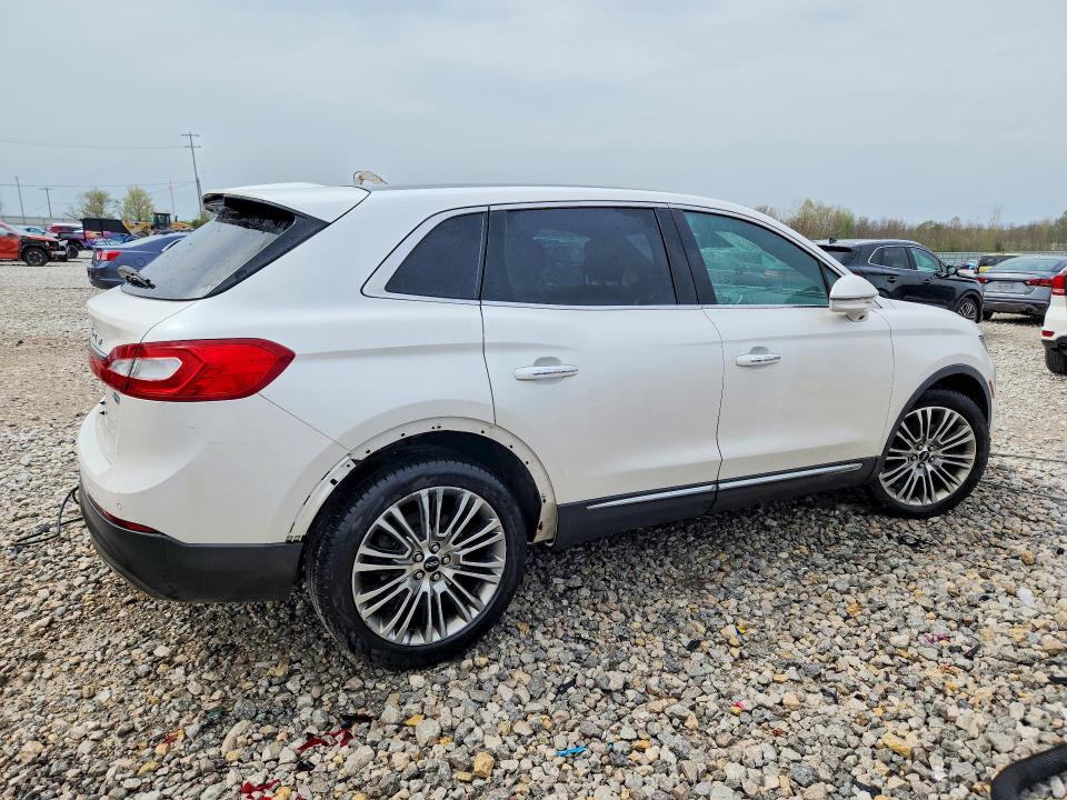 2016 Lincoln Mkx VIN 2LMPJ8LRXGBL20813 COPART salvage auction — FRONT END, MI - CERTIFICATE OF TITLE, sold $1,300 on 2026-07-02 (photo 3)