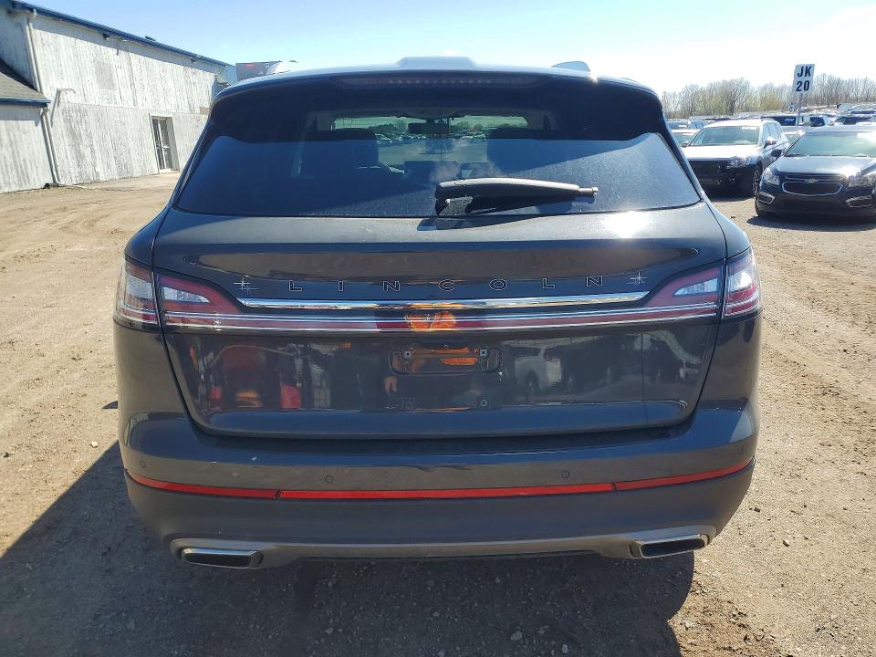 2023 Lincoln Nautilus VIN 2LMPJ9JP2PBL13118 COPART salvage auction — FRONT END, Mi - Cert Of Title-Salvage Vehicle, sold $19,700 on 2026-07-08 (photo 6)