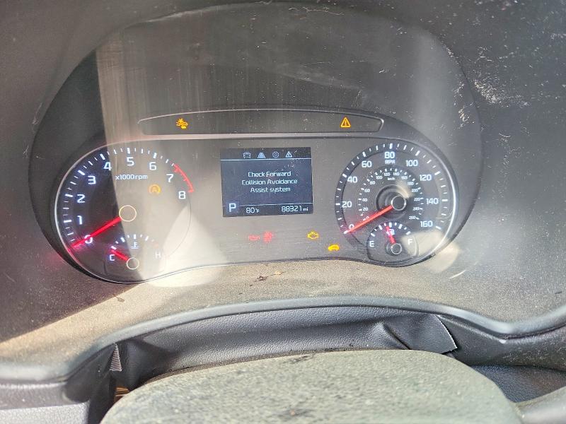 2022 Kia Soul VIN KNDJ23AU5N7185436 COPART salvage auction — FRONT END, Salvage Title, sold $850 on 2026-07-09 (photo 9)