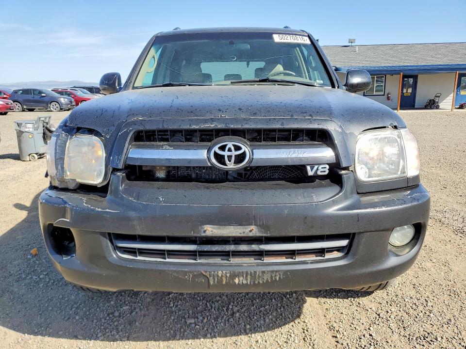 2006 Toyota Sequoia VIN 5TDBT44A46S266198 COPART salvage auction — FRONT END, MT - CERTIFICATE OF TITLE, sold $400 on 2026-07-28 (photo 5)