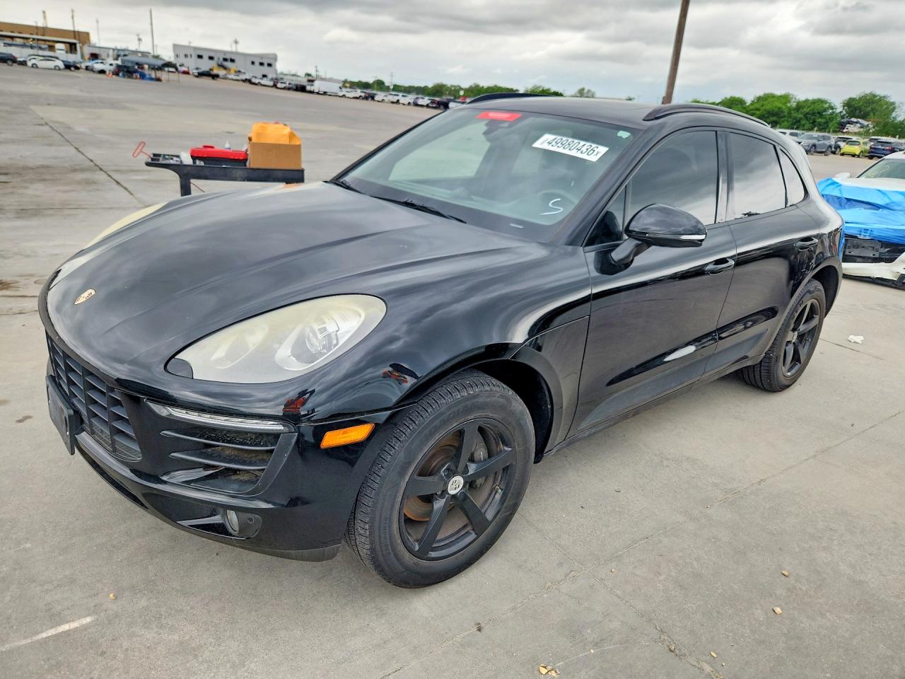 2017 Porsche Macan VIN WP1AA2A51HLB05601 COPART salvage auction — Normal Wear, TX - CERTIFICATE OF TITLE (P), sold $6,800 on 2026-07-03 (photo 1)