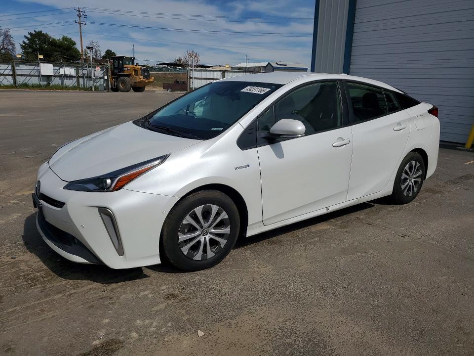 2022 Toyota Prius VIN JTDL9MFU5N3038902 COPART salvage auction — SIDE, Id - Salvage Certificate Of Title, sold $7,000 on 2026-07-30 (photo 1)