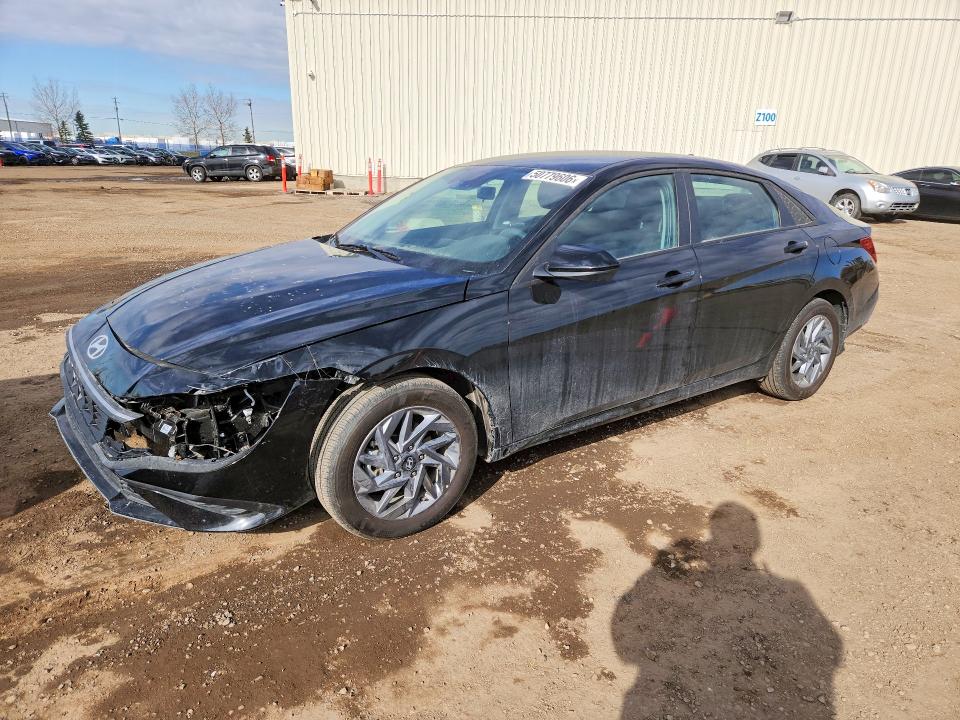 2025 Hyundai Elantra VIN KMHLM4DG2SU032178 COPART salvage auction — FRONT END, Salvage Title, sold $5,900 on 2026-07-14 (photo 1)