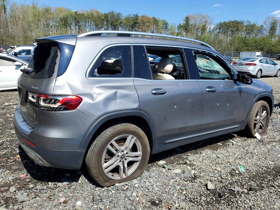 2020 Mercedes-benz Glb VIN W1N4M4HB0LW043945 COPART salvage auction — VANDALISM, Md - Cert Of Salvage > 75% Damage, sold $2,400 on 2026-07-28 (photo 3)