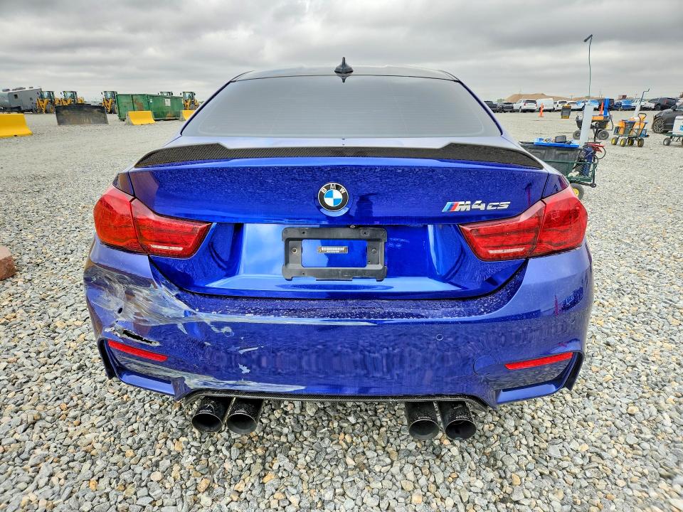 2020 BMW M4 VIN WBS3S7C03LFH08994 COPART salvage auction — FRONT END, ID - SALVAGE CERTIFICATE OF TITLE, sold $36,250 on 2026-07-09 (photo 6)