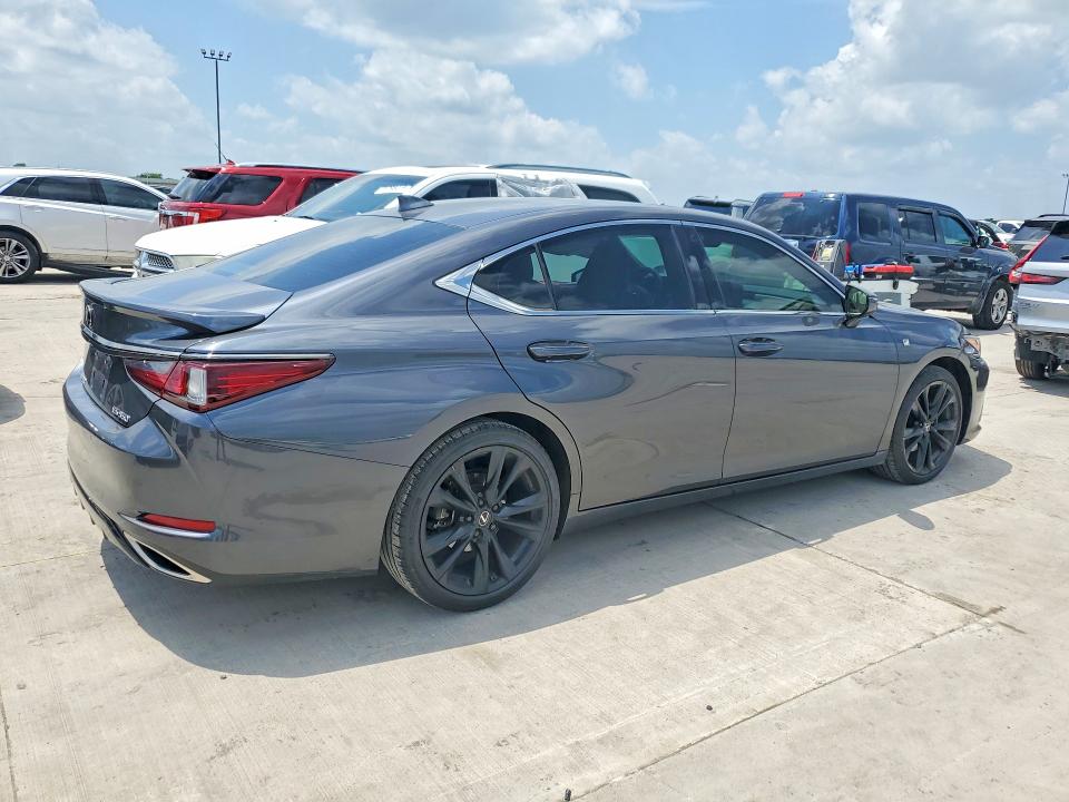 2022 Lexus ES VIN 58AJZ1B13NU133958 COPART salvage auction — SIDE, Tx - Salvage Vehicle Title, sold $20,000 on 2026-07-20 (photo 3)