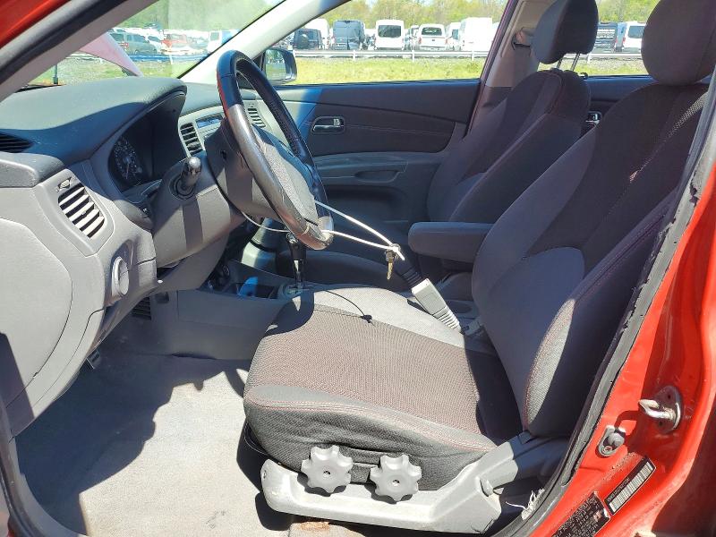2007 Kia Rio VIN KNADE123276277396 COPART salvage auction — REAR END, Nj - Cert Of Title-Salvage, sold $350 on 2026-07-28 (photo 7)