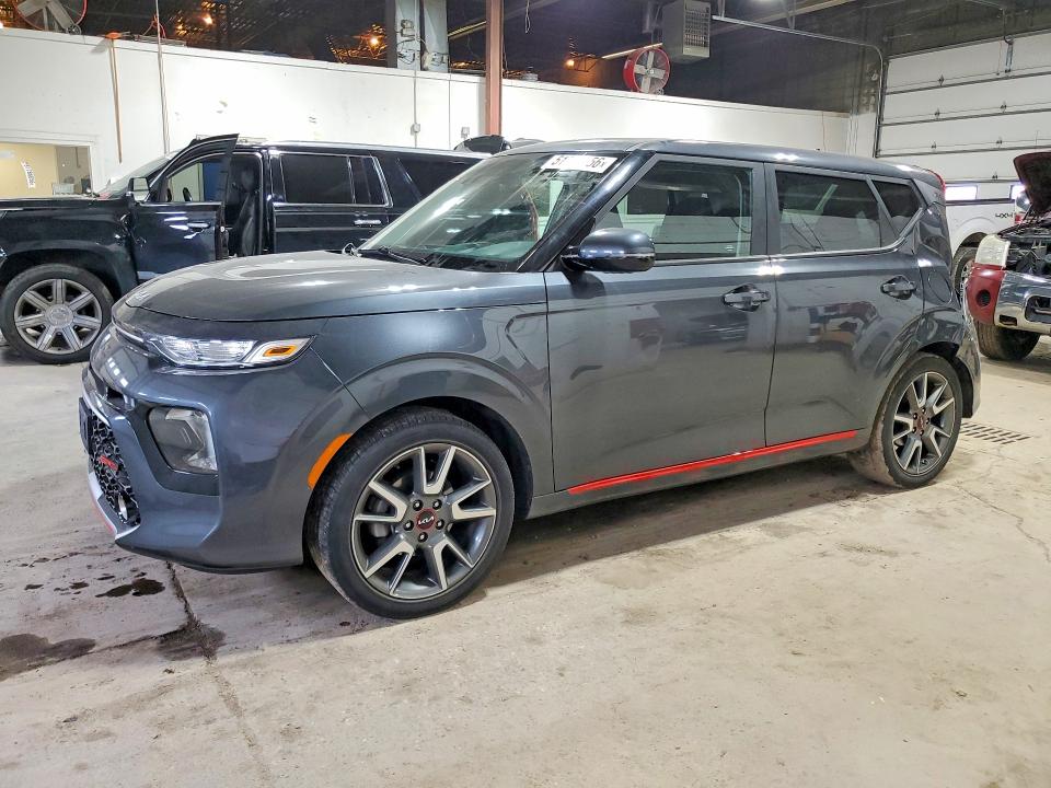 2022 Kia Soul VIN KNDJ63AU9N7818802 COPART salvage auction — REAR END, Mn - Cert Of Title-Salvage, sold $3,050 on 2026-07-28 (photo 1)