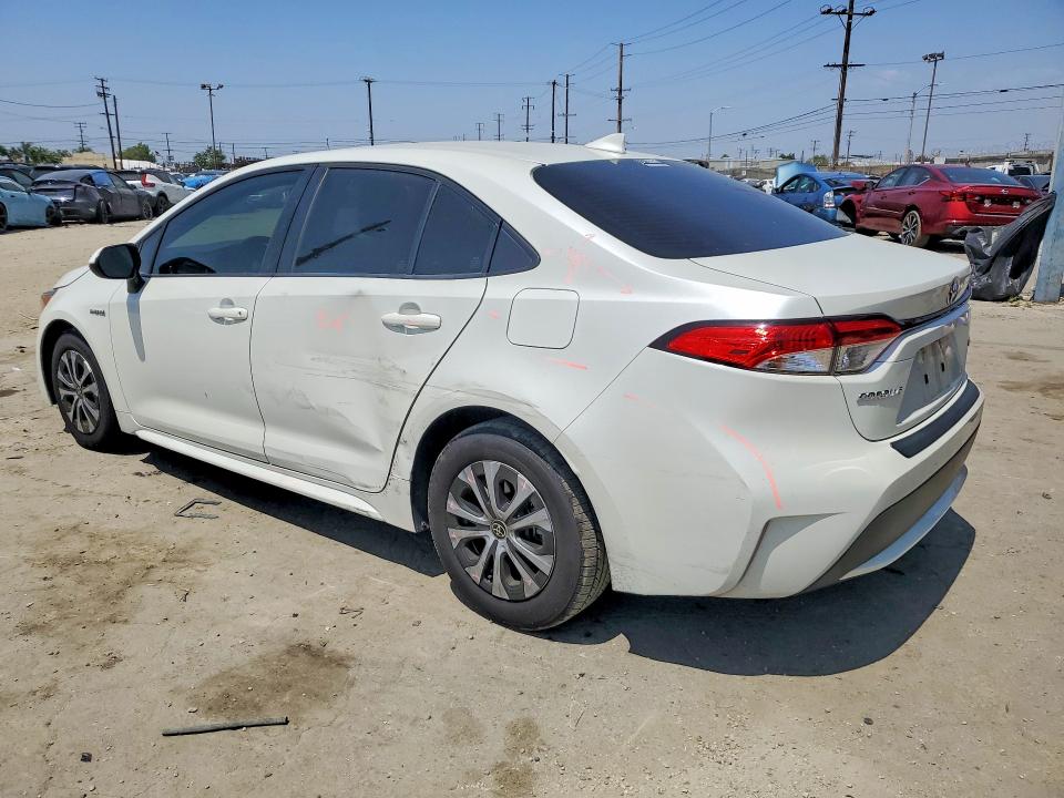 2021 Toyota VIN JTDEAMDE4MJ030330 COPART salvage auction — SIDE, Ca - Salvage Certificate, sold $8,700 on 2026-07-02 (photo 2)