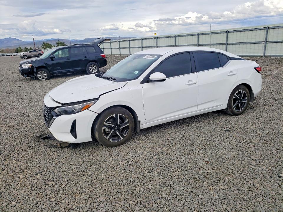2025 Nissan Sentra VIN 3N1AB8CV1SY254882 COPART salvage auction — FRONT END, Nv - Salvage Title, sold $6,600 on 2026-07-09 (photo 1)