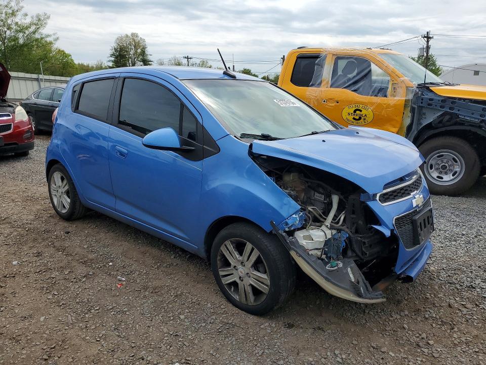 2014 Chevrolet Spark VIN KL8CB6S95EC416050 COPART salvage auction — FRONT END, Nj - Cert Of Title-Salvage, sold $775 on 2026-07-10 (photo 4)