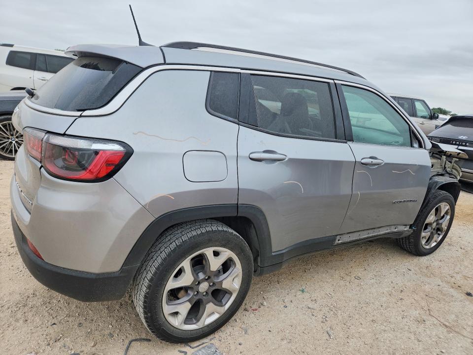 2021 Jeep VIN 3C4NJDCB8MT520124 COPART salvage auction — FRONT END, Tx - Certificate Of Title, sold $3,450 on 2026-07-09 (photo 3)