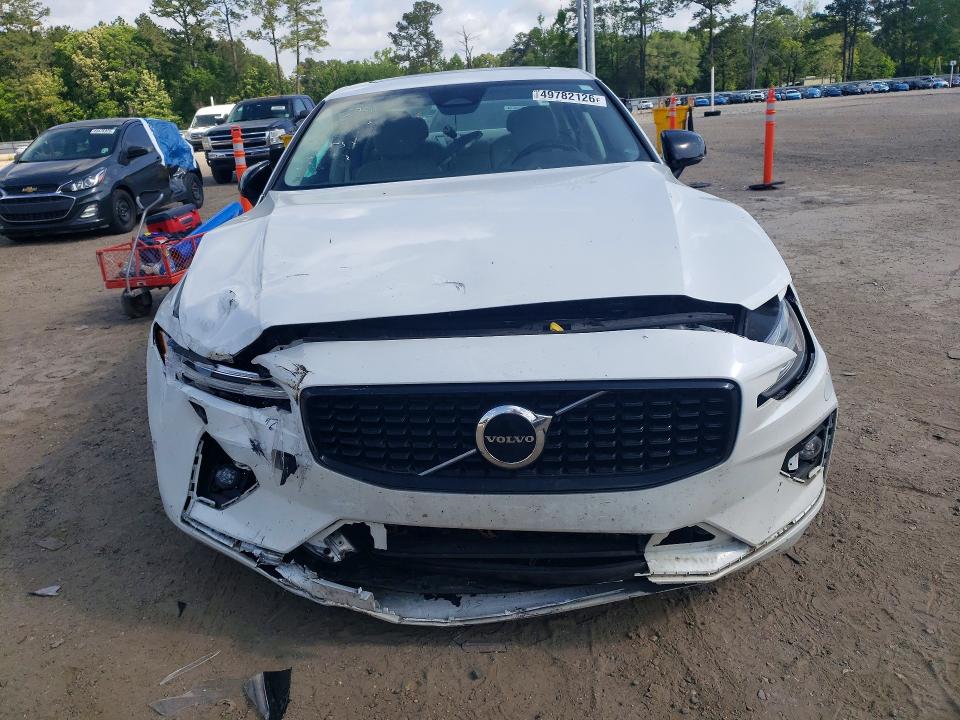 2024 Volvo S60 VIN 7JRL12TK0RG313218 COPART salvage auction — FRONT END, Salvage Title, sold $1,450 on 2026-07-28 (photo 5)