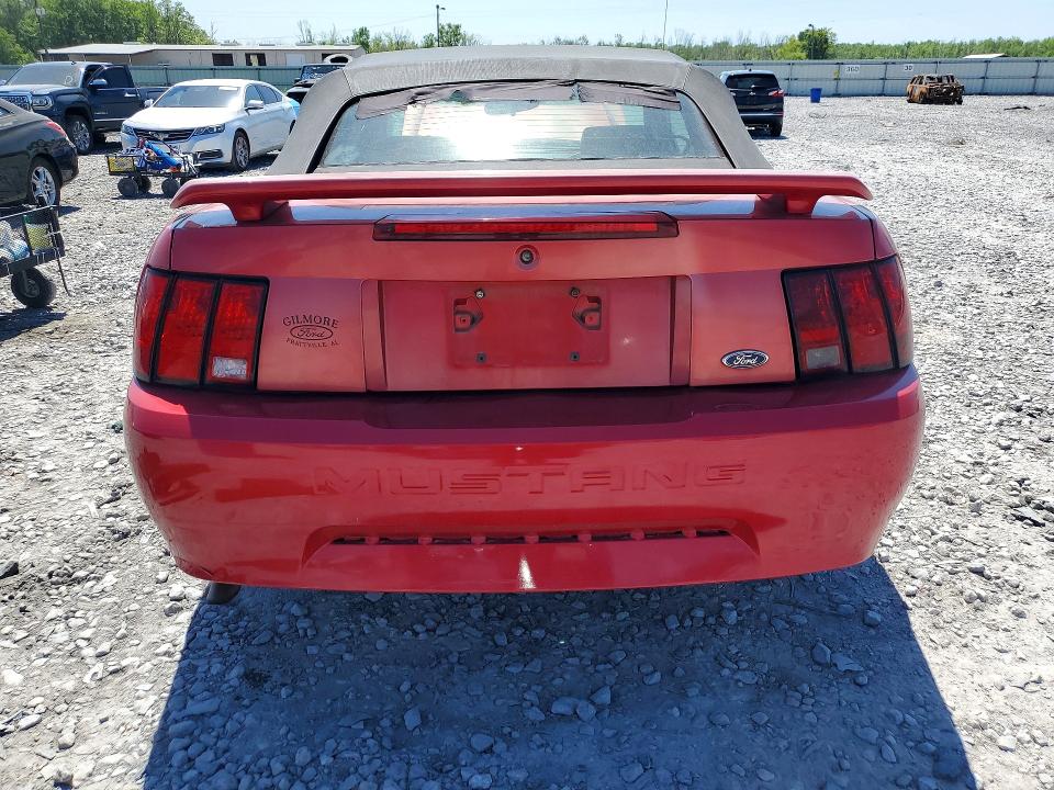 2001 Ford Mustang VIN 1FAFP44461F159426 COPART salvage auction — FRONT END, AL - CERT OF TITLE-SALVAGE TITLE, sold $300 on 2026-07-09 (photo 6)