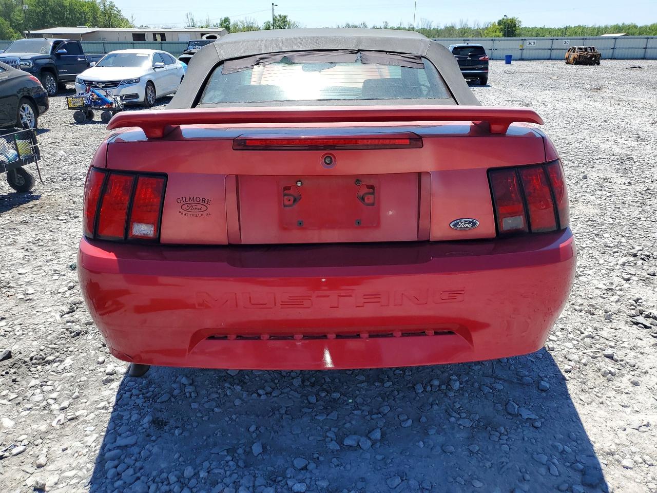 2001 Ford Mustang VIN 1FAFP44461F159426 COPART salvage auction — Front End, AL - CERT OF TITLE-SALVAGE TITLE, sold $300 on 2026-06-25 (photo 6)