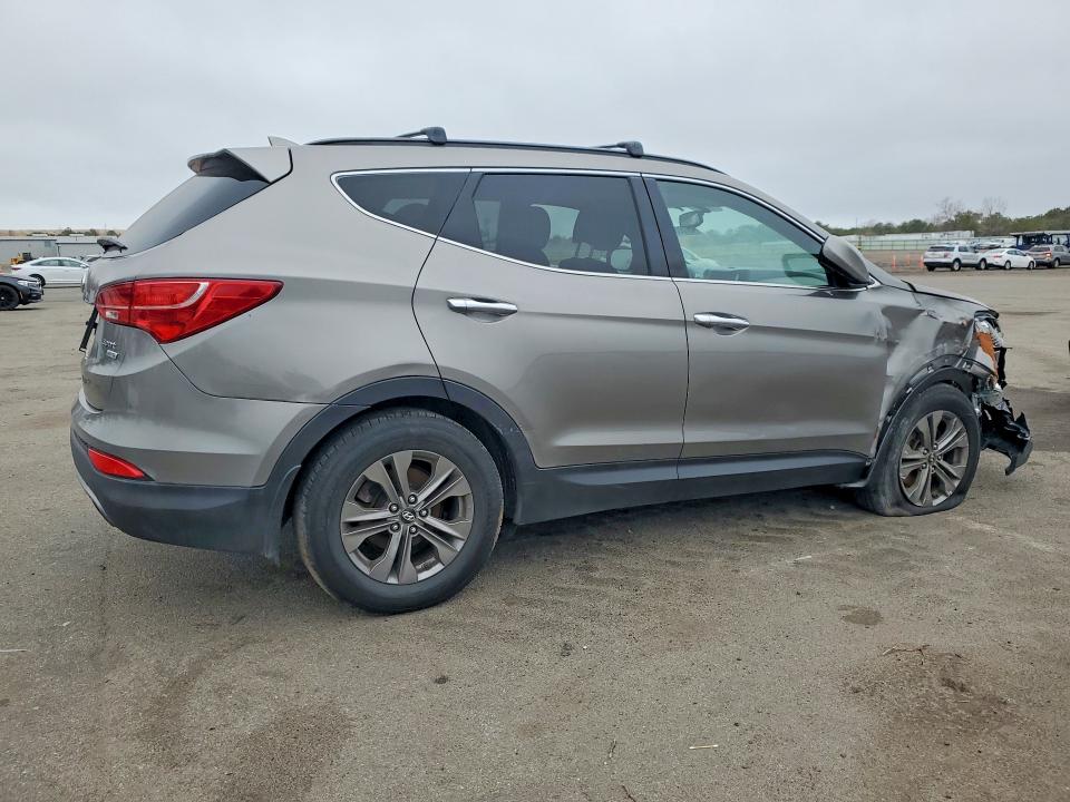 2013 Hyundai Santa fe VIN 5XYZUDLB4DG113451 COPART salvage auction — FRONT END, Salvage Title, sold $1,950 on 2026-07-15 (photo 3)