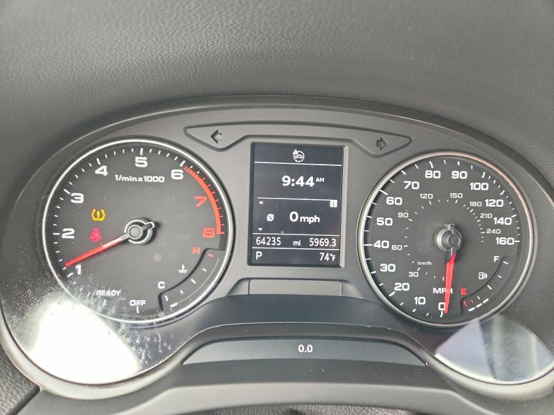 2018 Audi A3 VIN WAUAUGFF9J1069419 COPART salvage auction — REAR END, Salvage Title, sold $5,700 on 2026-08-01 (photo 9)