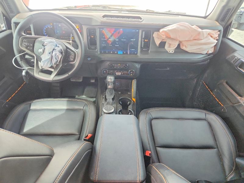 2024 Ford Bronco VIN 1FMEE9BP1RLA07634 COPART salvage auction — FRONT END, Ut - Salvage Certificate, sold $11,800 on 2026-07-02 (photo 8)