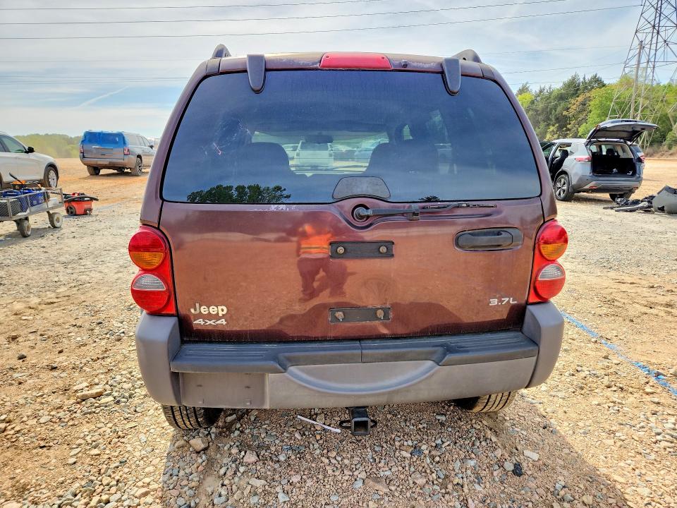 2004 Jeep Liberty (north america) VIN 1J4GL48K84W175385 COPART salvage auction — FRONT END, MT - DEALER ONLY CLEAN TITLE, sold $850 on 2026-08-17 (photo 6)