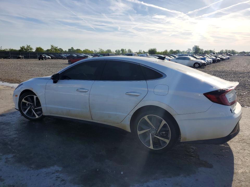2021 Hyundai Sonata VIN 5NPEJ4J25MH067910 COPART salvage auction — FRONT END, Salvage Title, sold $2,750 on 2026-08-03 (photo 2)