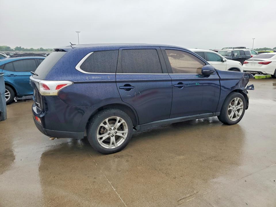 2014 Mitsubishi Outlander VIN JA4JZ4AX9EZ001867 COPART salvage auction — FRONT END, Salvage Title, sold $250 on 2026-07-23 (photo 3)