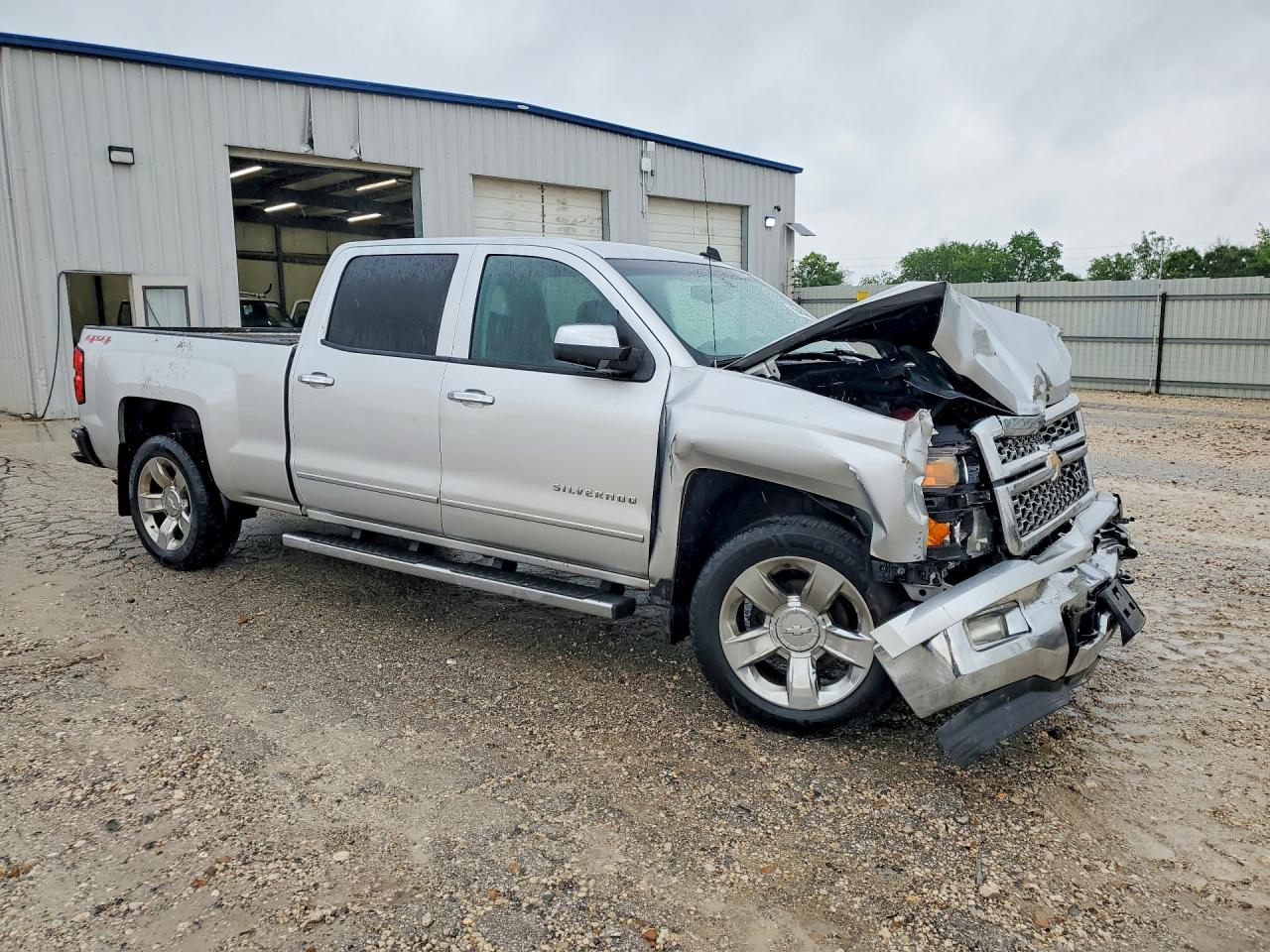 2014 Chevrolet Silverado VIN 3GCUKSECXEG411189 COPART salvage auction — Front End, TX - SALVAGE VEHICLE TITLE (P), sold $2,100 on 2026-07-09 (photo 4)