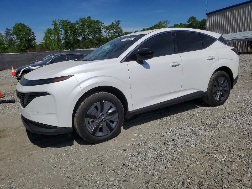 2025 Nissan Murano VIN 5N1AZ3CS6SC126711 COPART salvage auction — SIDE, Sc - Cert Of Title-Salvage, sold $5,700 on 2026-07-27 (photo 1)