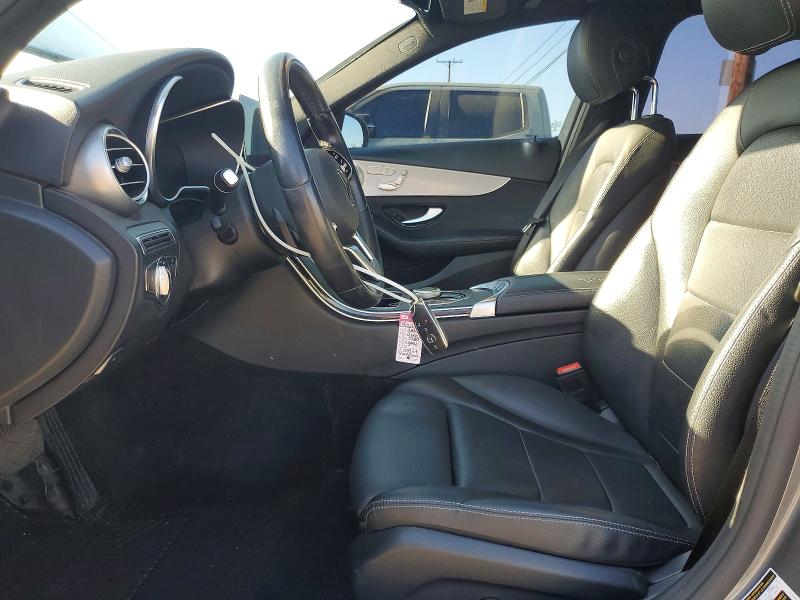 2021 Mercedes-benz C-klasse VIN W1KWF8DBXMR630571 COPART salvage auction — FRONT END, Ca - Salvage Certificate, sold $4,500 on 2026-07-09 (photo 7)