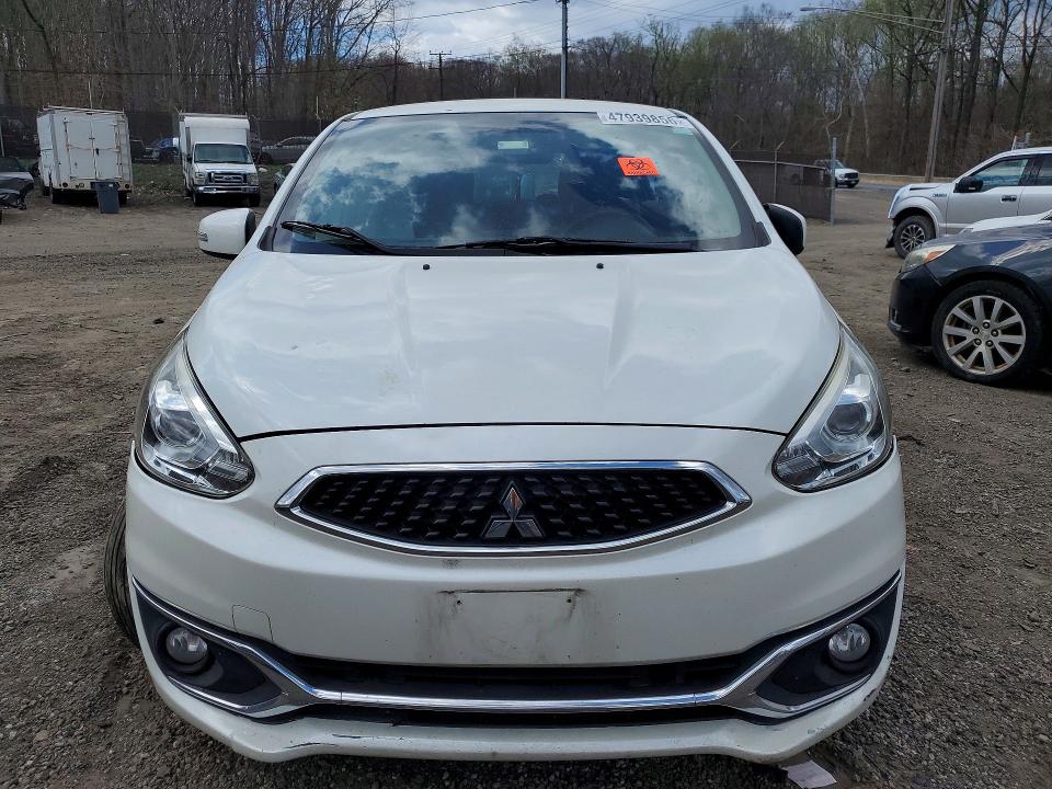 2019 Mitsubishi Mirage VIN ML32A5HJ2KH015039 COPART salvage auction — SIDE, Md - Cert Of Salvage > 75% Damage, sold $1,700 on 2026-07-07 (photo 5)
