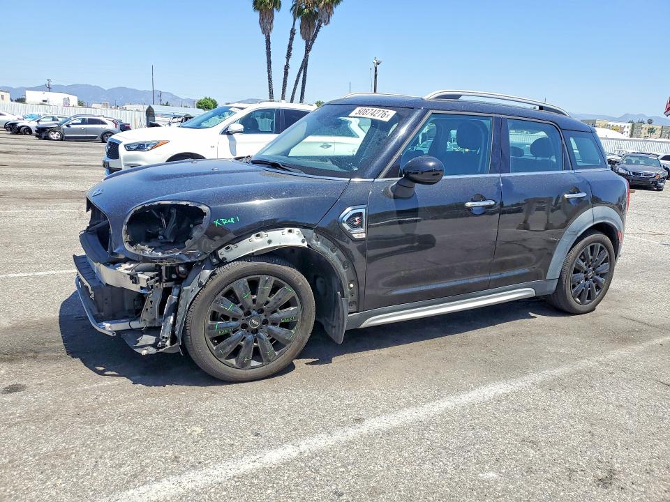 2018 Mini Cooper VIN WMZYT3C37J3E93745 COPART salvage auction — FRONT END, Salvage Title, sold $60 on 2026-07-21 (photo 1)