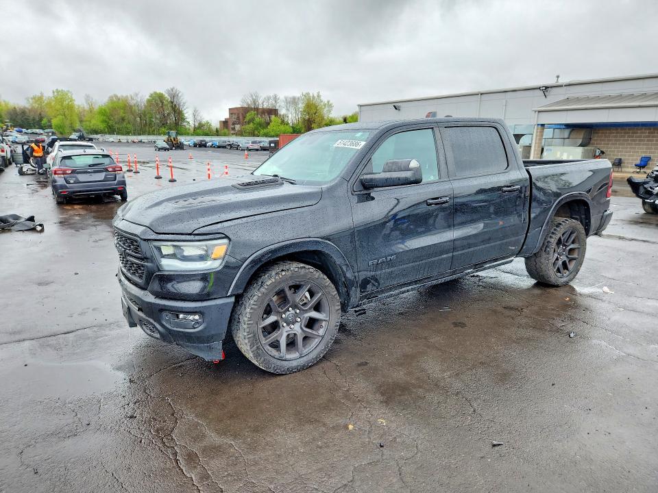 2022 Ram 1500 VIN 1C6SRFJT0NN104547 COPART salvage auction — FRONT END, Ct - Cert Of Title-Salvage, sold $14,100 on 2026-07-02 (photo 1)