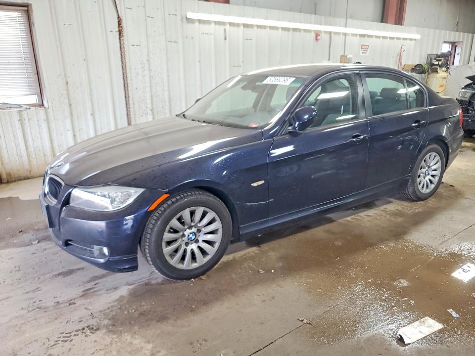 2009 BMW 3 series VIN WBAPH73599E127656 COPART salvage auction — FRONT END, Il - Salvage Certificate, sold $800 on 2026-07-16 (photo 1)