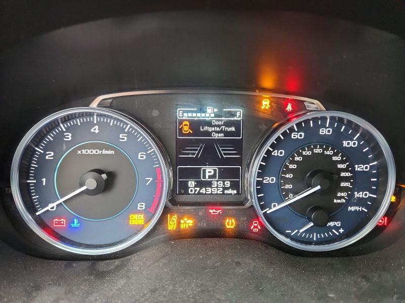 2016 Subaru Impreza VIN JF1GJAN67GH006006 COPART salvage auction — SIDE, Tx - Certificate Of Title, sold $1,600 on 2026-07-02 (photo 9)