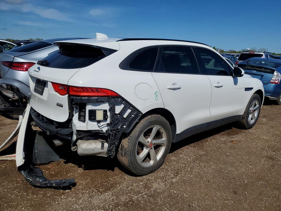 2018 Jaguar VIN SADCJ2FX3JA321413 COPART salvage auction — REAR END, Il - Salvage Certificate, sold $3,450 on 2026-07-09 (photo 3)